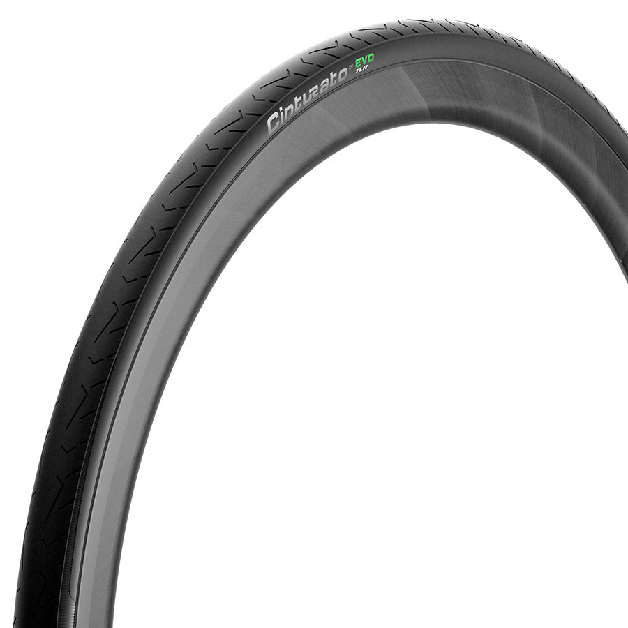 Pirelli Cinturato EVO TLR Road Tire 700x50C Folding Tubeless Ready SmartEVO AS TechWALL+ 60TPI Black