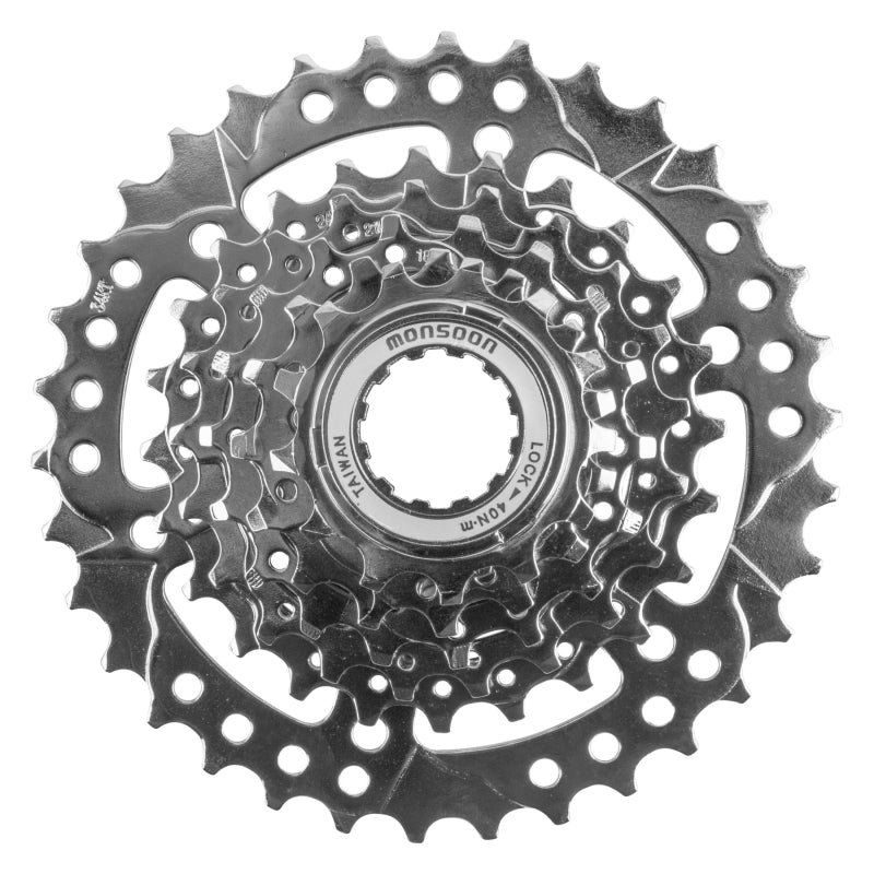 Cassettes and Cogs Sunlite Sunlite 7s Cassette 11-34t Dim Gray