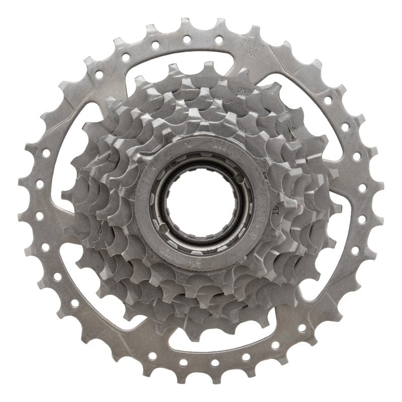 Freewheels Sunlite Sunlite 7sp Freewheel 13-32t 7sp Grey Dim Gray