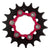 Cassettes and Cogs Origin8 Origin8 Ultim8 Single Speed Cassette/6-Bolt Disc Cog 18T x 3/32` Black