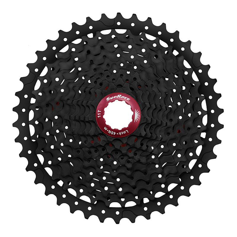 Cassettes and Cogs SunRace SunRace MX8 Cassette - 11 Speed 11-42t Black Black