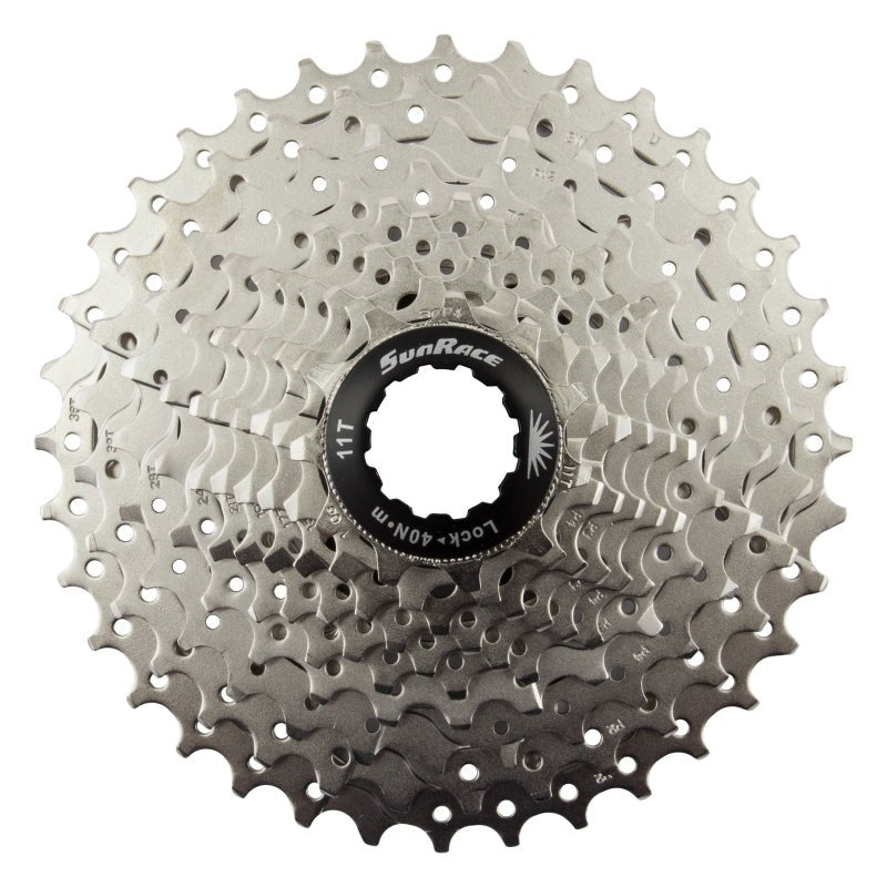 Cassettes and Cogs SunRace Sunrace CSMX0 10sp Cassette 11-36t - Silver Gray