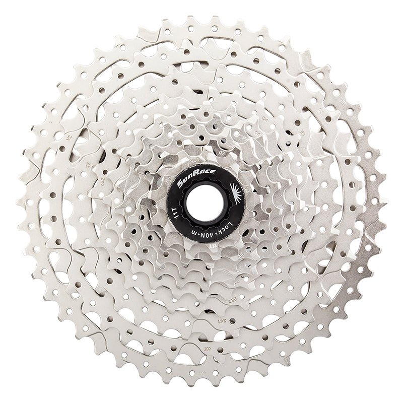 Cassettes and Cogs SunRace Sunrace CS-MS2 10s Cassette 11-46t Light Gray
