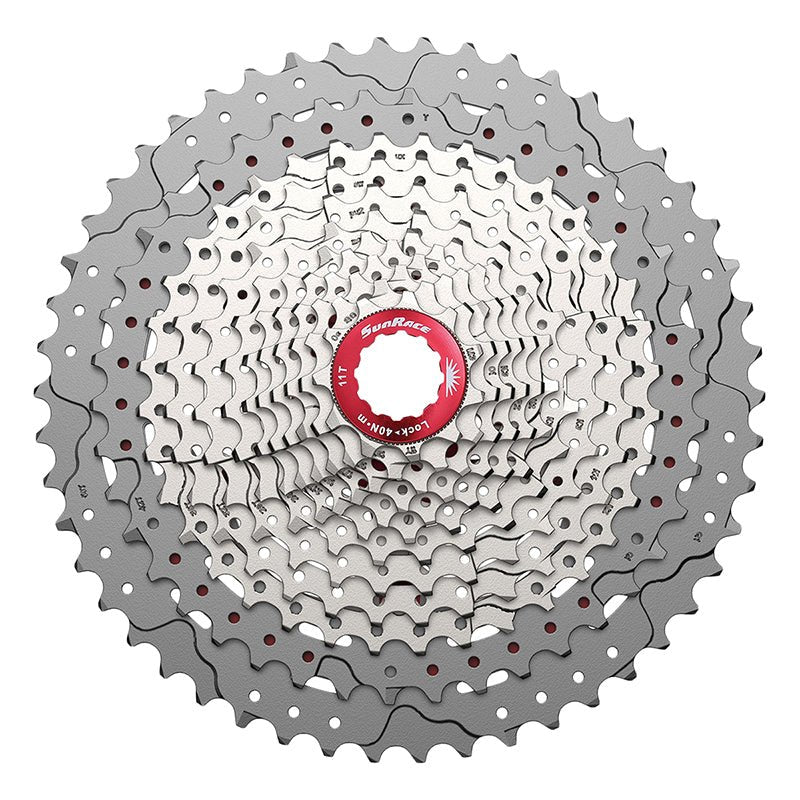 Cassettes and Cogs SunRace Sunrace CS-MZ90 12s Cassette 11-50t Gray