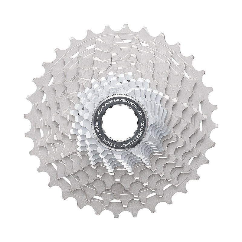 Cassettes and Cogs Campagnolo Campagnolo Super Record Cassette - 12 Speed 11-32t Silver Gray