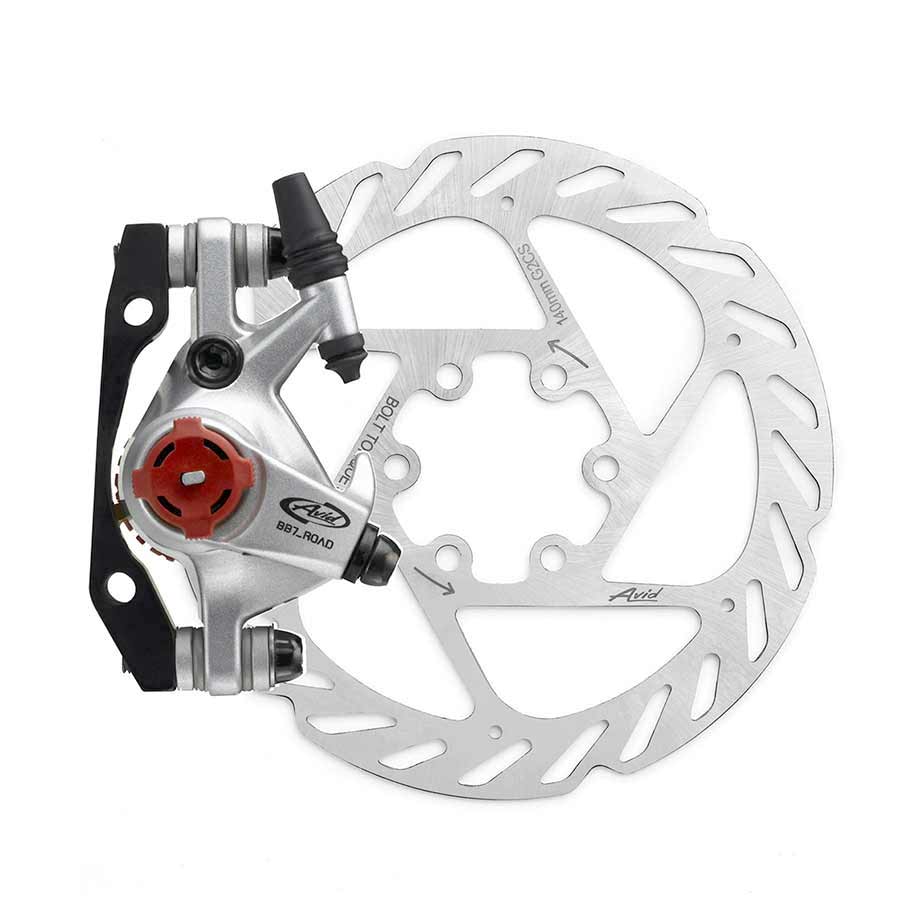 Road Mechanical Disc Brakes Avid Avid BB7 Road Mechanical disc brake Rear 140mm Grey Light Gray