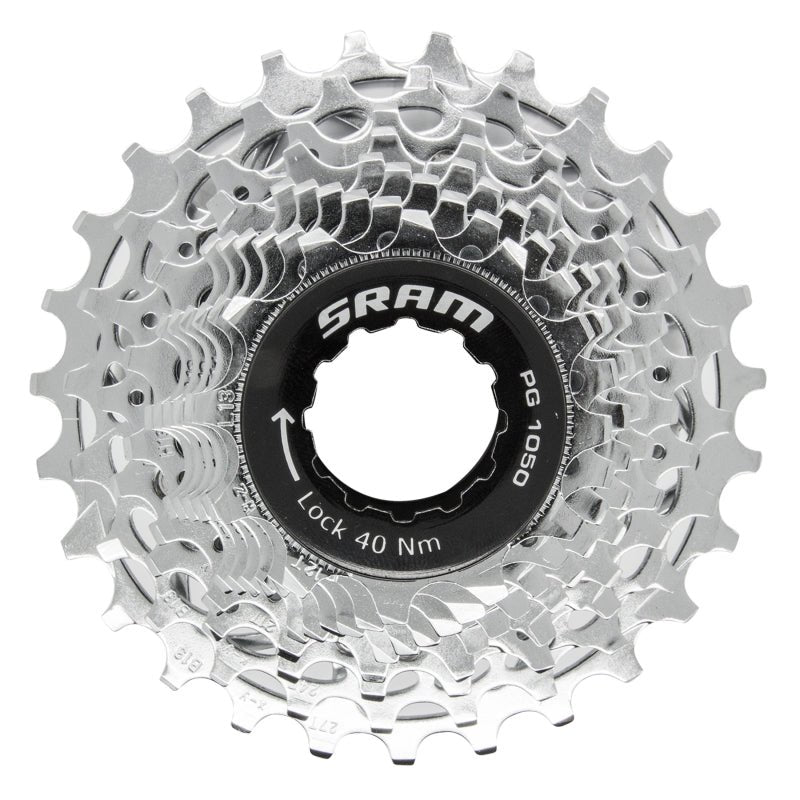 Cassettes and Cogs SRAM Sram PG-1050 12-27t Cassette Gray