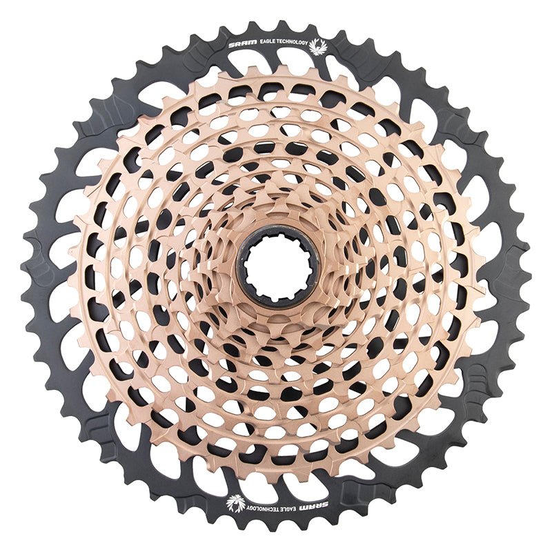 Cassettes and Cogs SRAM SRAM XX1 Eagle XG-1299 Cassette - 12-Speed 10-52t Copper For XD Driver Body Rosy Brown