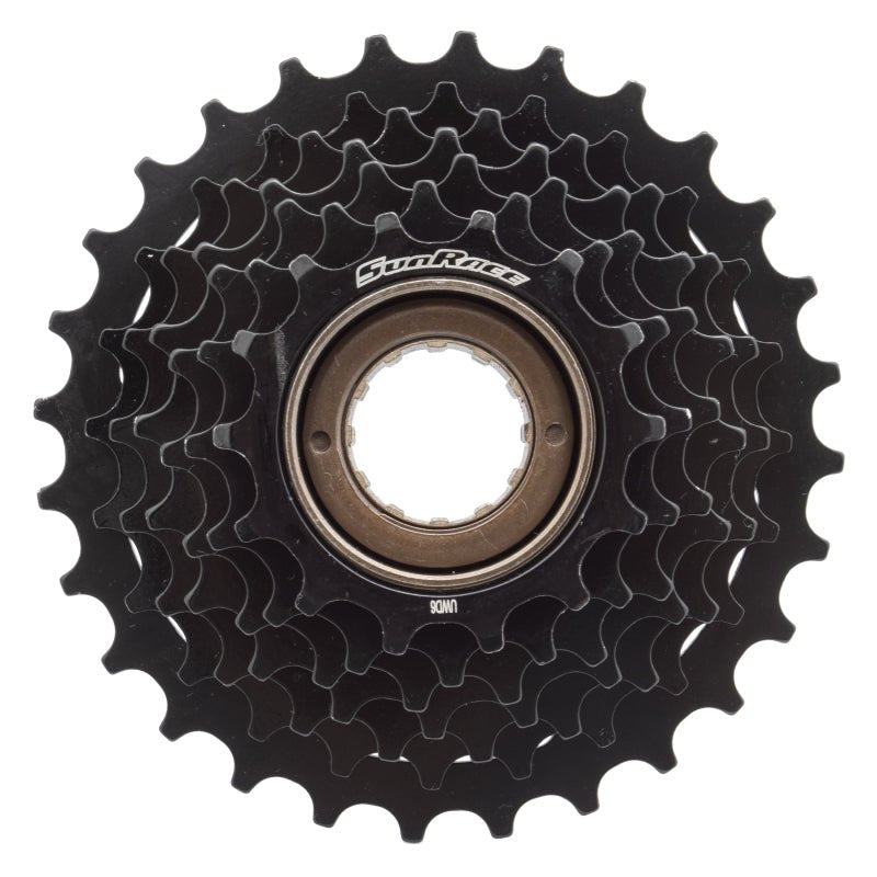 Freewheels SunRace Sunrace MF-MO5 Freewheel 14-28t 7sp Black Dark Slate Gray