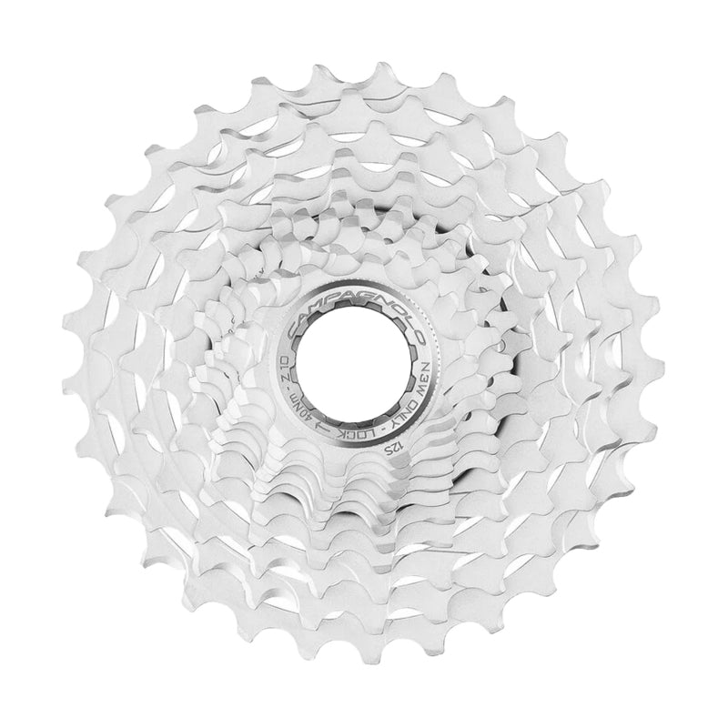 Cassettes and Cogs Campagnolo Campagnolo Super Record Wireless Cassette - 10-29t 12-Speed Silver Light Gray