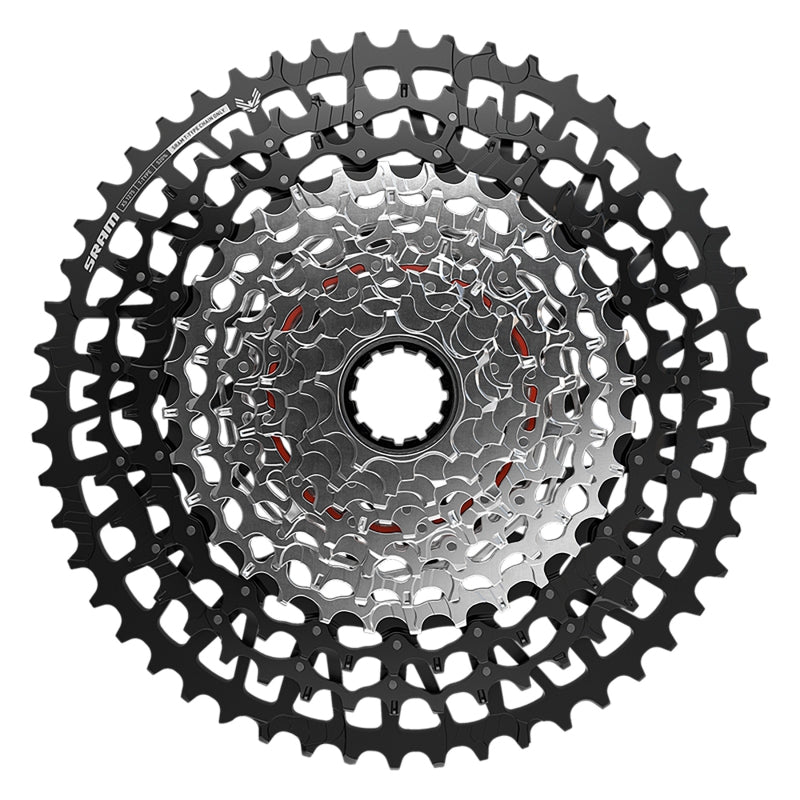 Cassettes and Cogs SRAM SRAM XS-1275 GX Eagle T-Type Cassette Black Speed: 12 10-52T XD Dark Slate Gray