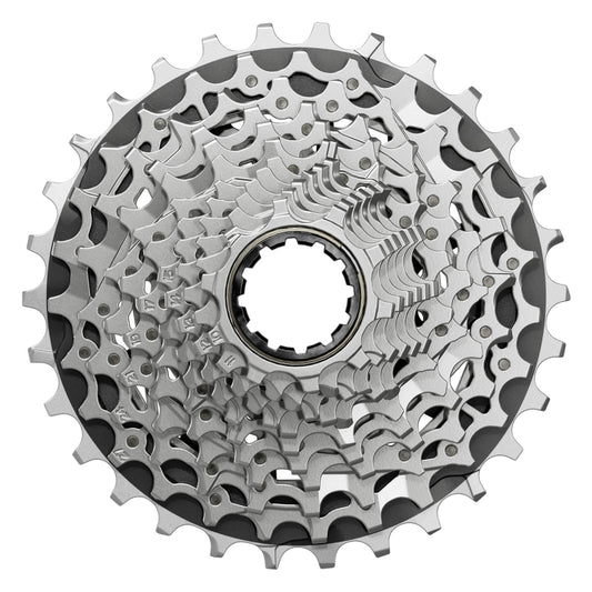 Cassettes and Cogs SRAM SRAM Force XG-1270 Cassette - 12-Speed 10-30t Silver For XDR Driver Body E1 Gray