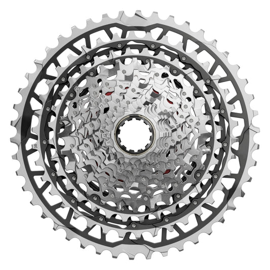 Cassettes and Cogs SRAM SRAM Force XPLR XG-1371 Cassette - 13-Speed 10-46t For XDR Driver Silver E1 Gray
