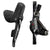 Brake/Shift Lever - Drop Bar SRAM SRAM S700 10-speed Right Rear Road Hydraulic Disc Brake DoubleTap Lever 1800mm Hose Rotor Sold Separately Dark Slate Gray