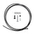Disc Hose and Parts Magura Magura Hydraulic Brake Hose - 2500mm For MT4 to MT TRAIL SL Pressed Banjo Fitting BLK Light Gray