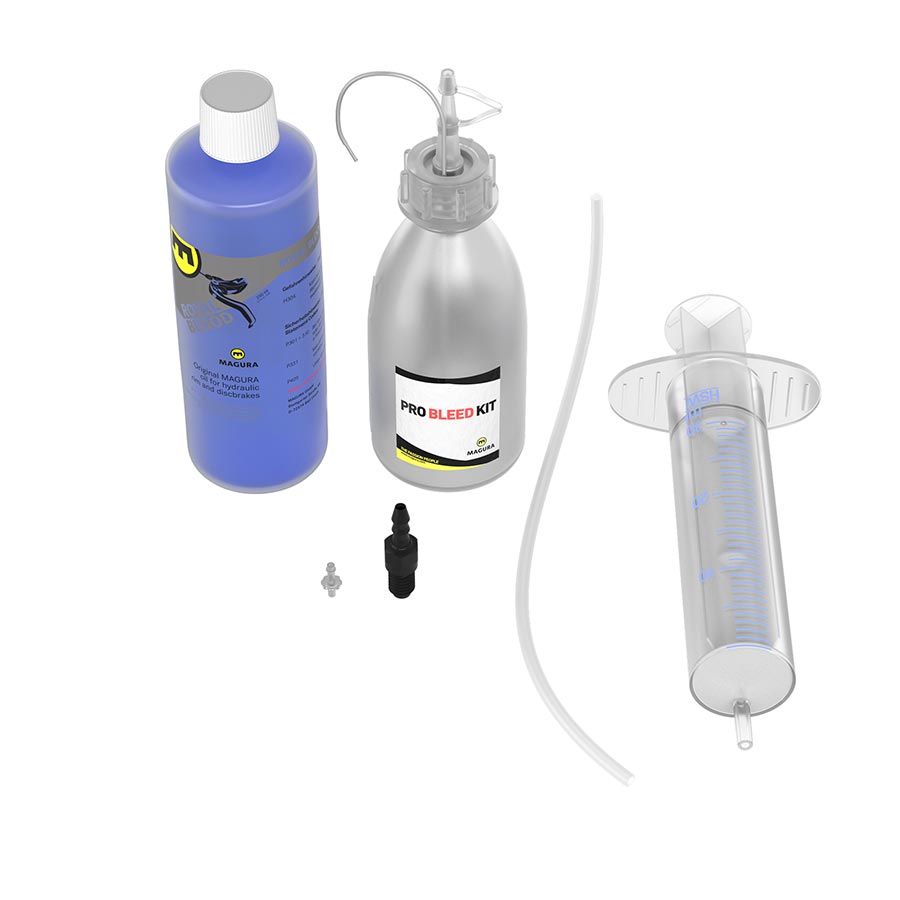 Disc Brake Bleed Kits and Fluids Magura Magura PRO BLEEDER Kit Light Gray