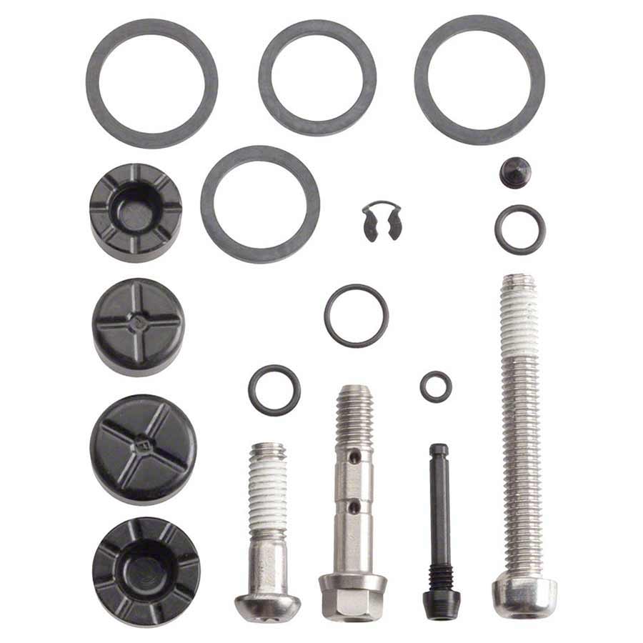 Disc Brake Parts Avid Avid Elixir X0 Trail Caliper Parts Kit Dim Gray