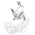 Brake Lever Parts and Accessories SRAM SRAM HRD/HRR Shift Lever Reservoir Cap/Bladder/Cap Screws Kit - Front Light Gray