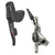Brake/Shift Lever - Drop Bar SRAM SRAM Red 22 Flat Mount Hydraulic Disc Brake Front Shifter 950mm Hose Rotor Sold Separately Dark Slate Gray