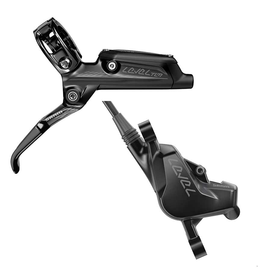 Disc Brake & Lever SRAM SRAM Level TLM Disc Brake Lever - Rear Hydraulic Post Mount Diffusion BLK B1 Dark Slate Gray