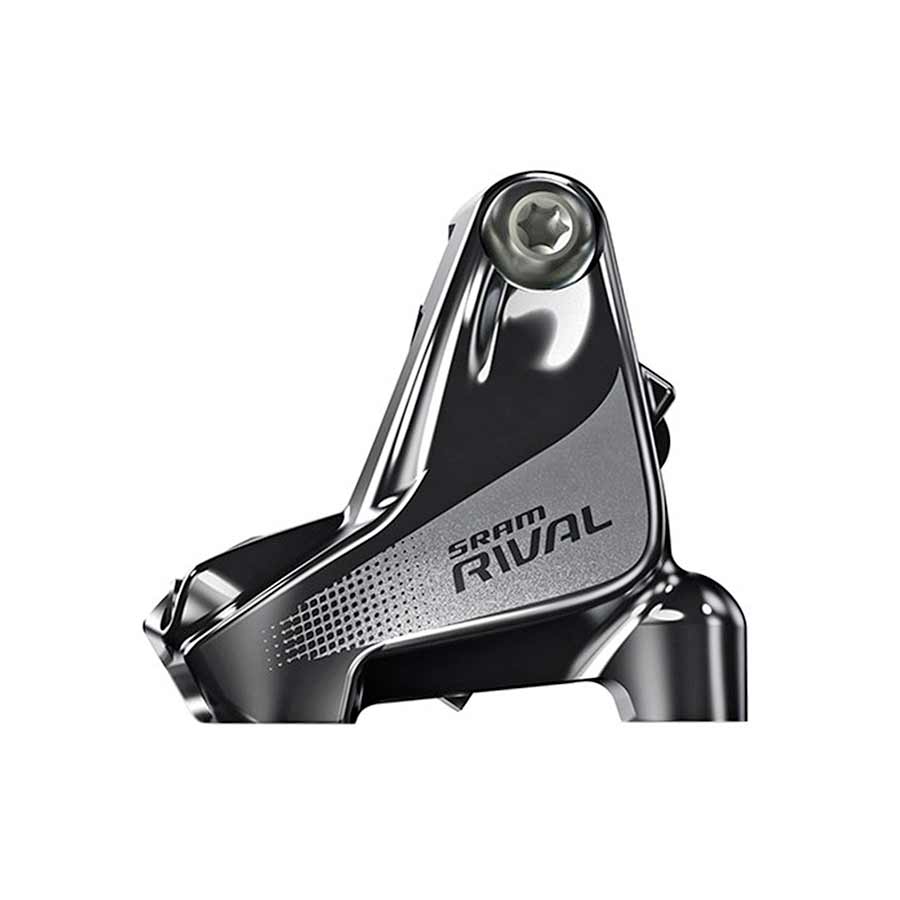 Disc Brake Calipers SRAM SRAM Rival 22/Rival 1 HRD Disc Brake Caliper Assembly - Flat Mount Front/Rear BLK Dark Slate Gray