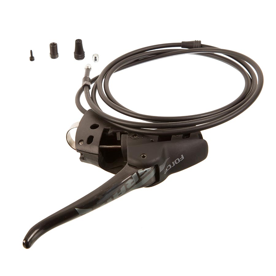 Brake Lever Parts and Accessories SRAM SRAM Force 1 Hydraulic Road Front Brake Lever Complete 2000mm Hose Fittings Dark Slate Gray