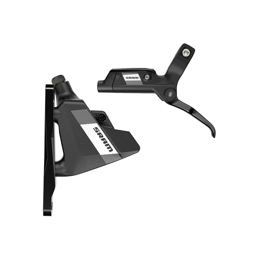 Disc Brake & Lever SRAM SRAM S300 Disc Brake Lever - Left/Front  Flat Mount 2-Piston 20mm Offset BLK A1 Dark Slate Gray