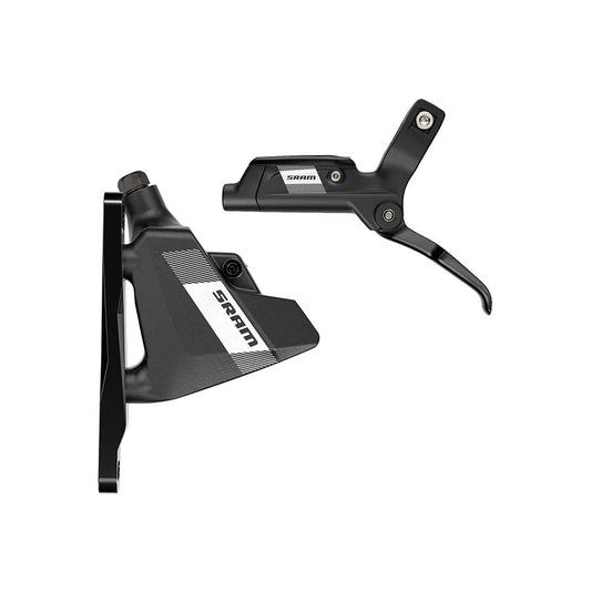 Disc Brake & Lever SRAM SRAM S300 Disc Brake Lever - Left/Front  Flat Mount 2-Piston 20mm Offset BLK A1 Dark Slate Gray
