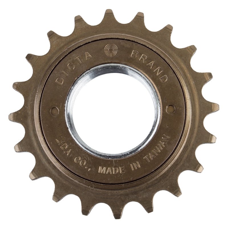 Freewheels Sunlite Sunlite Single Freewheel 20T x 1/8` Single 1.37x24TPI Gold Dark Olive Green