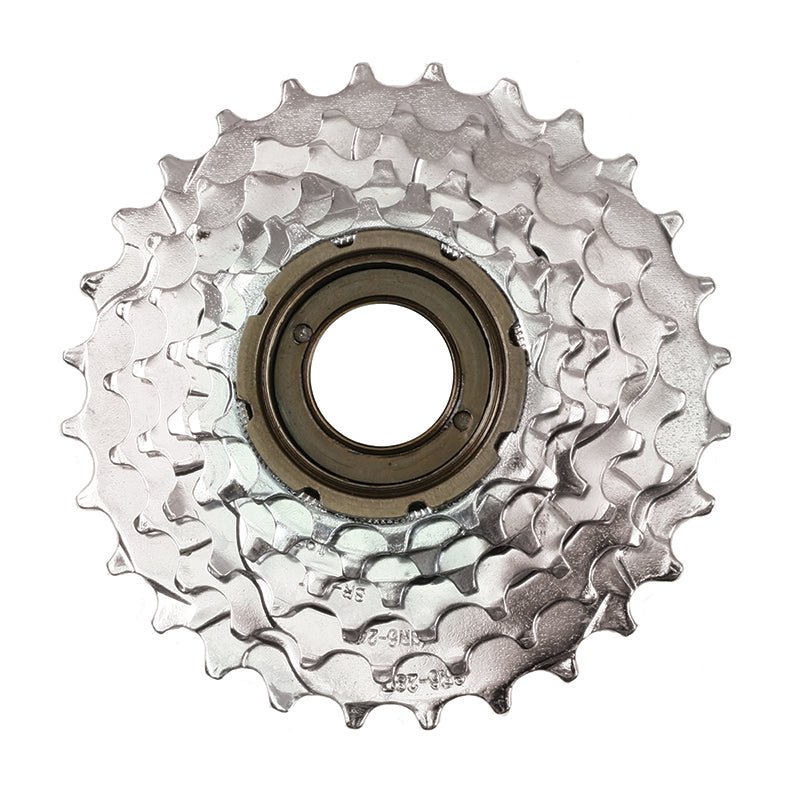 Freewheels Sunlite Sunlite 6sp Freewheel 14-28t 6sp Silver Light Gray