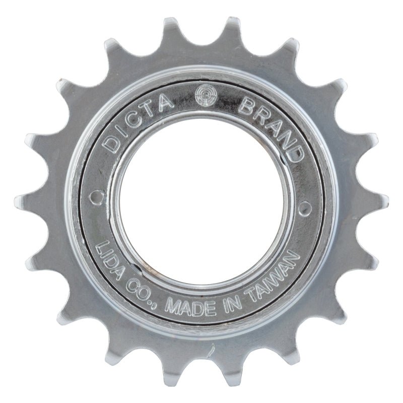 Freewheels Sunlite Sunlite Easy Off Single Freewheel 18T x 3/32` Single 1.37x24TPI (EO) Chrome Light Slate Gray