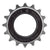 Freewheels Sunlite Sunlite Easy Off Single Freewheel 16T x 1/8` Single 1.37x24TPI (EO) Chrome Dark Slate Gray
