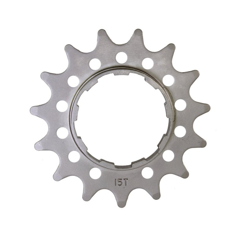 Cassettes and Cogs Origin8 Origin8 TorqLite Single Speed Cassette Cog 15T x 3/32` Dark Gray