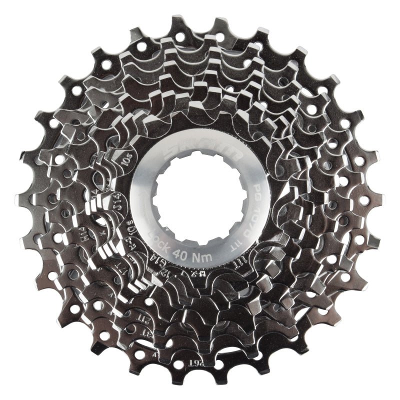 Cassettes and Cogs SRAM Sram PG-1070 11-26t Cassette Dark Slate Gray