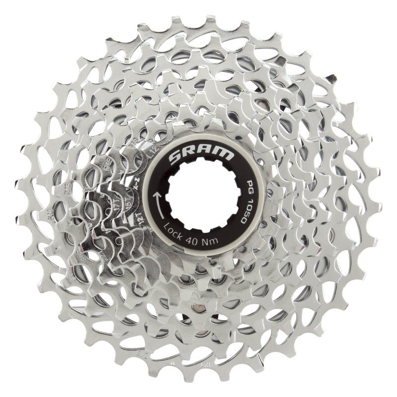 Cassettes and Cogs SRAM Sram PG-1050 11-32t Cassette Gray