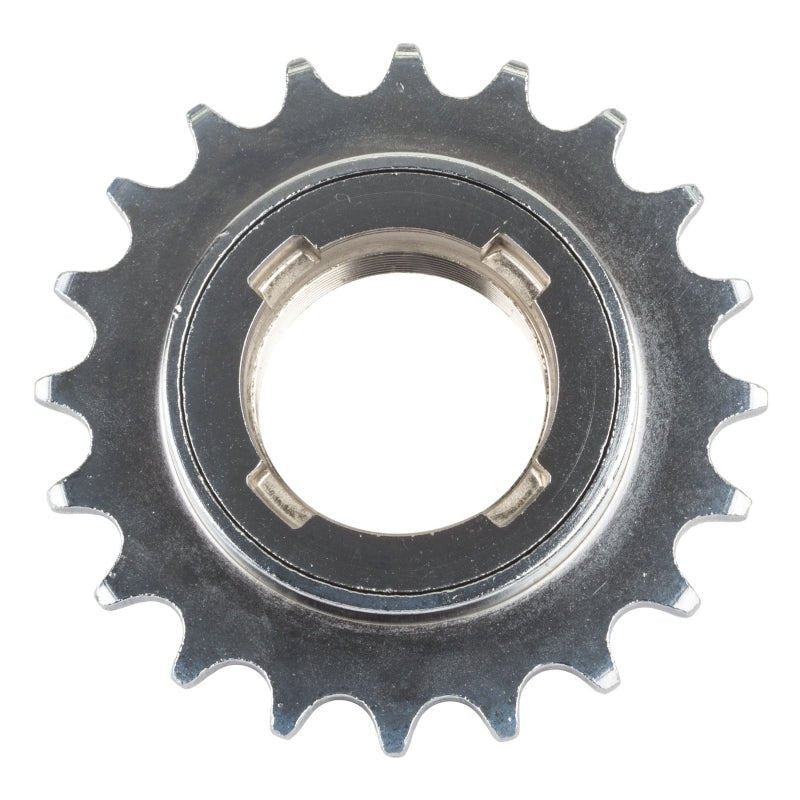 Freewheels Sunlite Sunlite Easy Off Single Freewheel 20T x 1/8` Single 1.37x24TPI (EO) Chrome Dim Gray