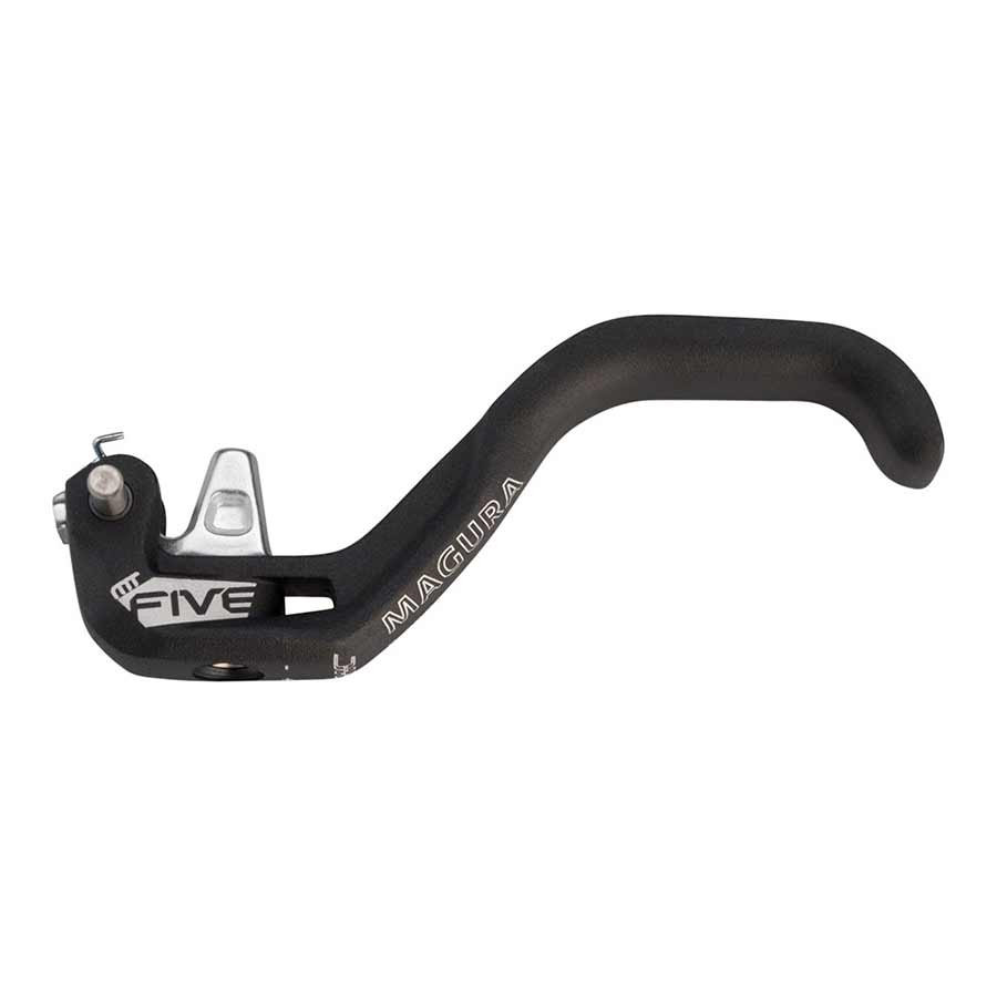 Brake Lever Parts and Accessories Magura Magura HC Aluminum 1-finger Brake Lever for MT5 Black Dark Slate Gray