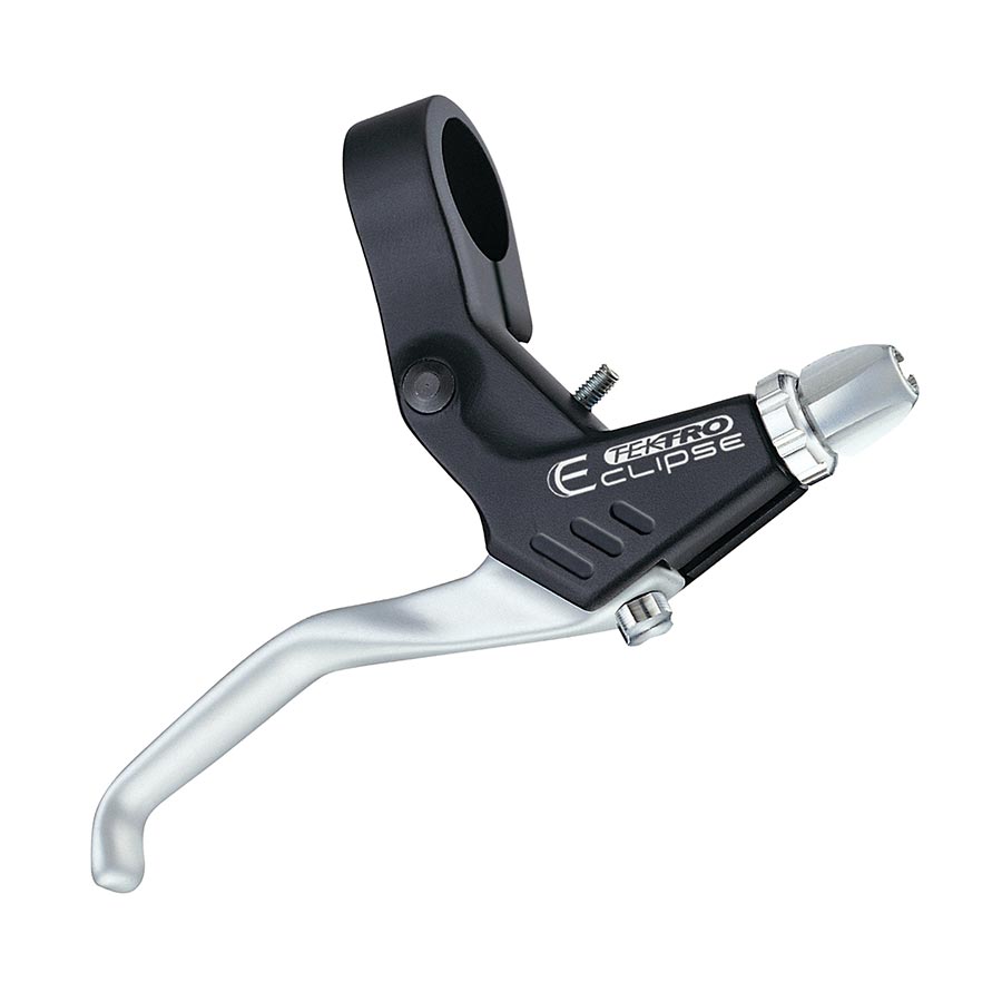 Brake Levers Tektro Tektro MT2.1 Eclipse Brake Lever Left and Right Black Body Silver Blade Light Gray