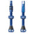 Peaty's Holeshot Fast Flow Tubeless Valves 42mm Navy Pair