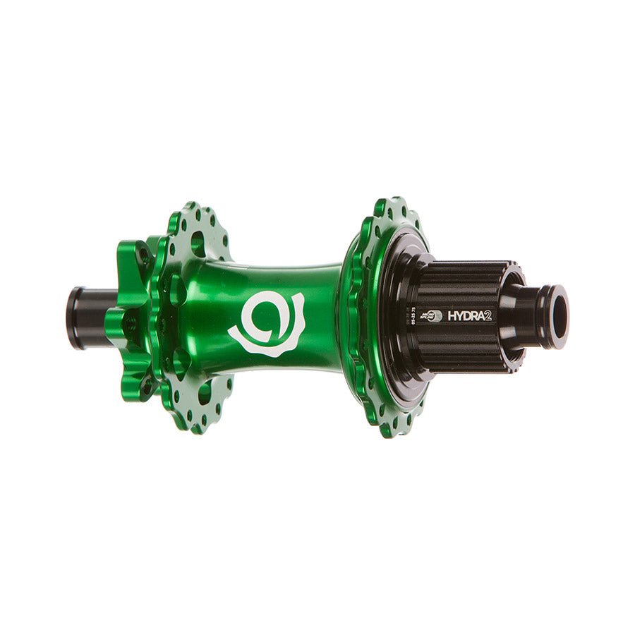 Industry Nine Hydra 2 Classic Rear Hub - 12 x 148mm 6-Bolt Micro Spline Green 28H