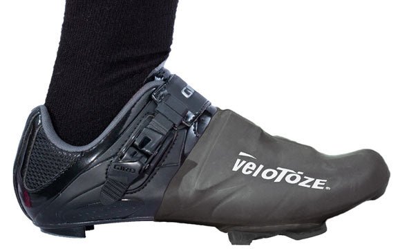Cold Weather Gear VeloToze VeloToze Toe Covers Black One Size Dark Slate Gray