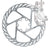 Disc Rotor Avid Avid G2 CleanSweep Disc Brake Rotor - 140mm 6-Bolt Silver Dark Gray