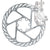 Disc Rotor Avid Avid G2 CleanSweep Disc Brake Rotor - 200mm 6-Bolt Silver Dark Gray