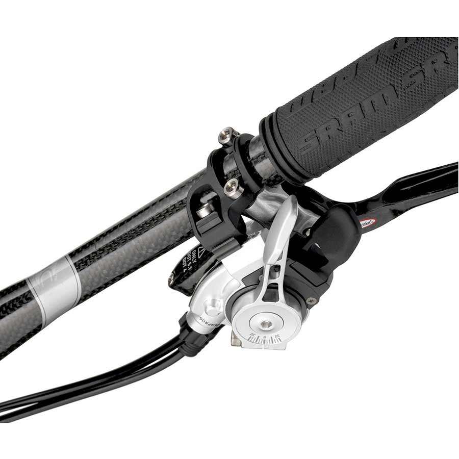 Brake Lever Parts and Accessories Avid Avid Matchmaker Shift or RockShox PushLoc Lever Mounts Pair Dark Slate Gray