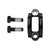 Brake Lever Parts and Accessories Avid Avid/SRAM Hydraulic Lever Clamp Kit Fits SRAM Level T Avid Elixir 5/3 DB3 Juicy Onyx Finish Dark Slate Gray