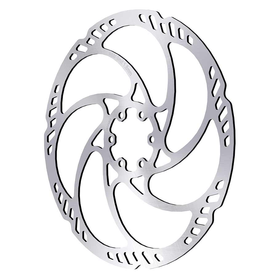 Disc Rotor Magura Magura Storm HC Disc Brake Rotor - 203mm 6-Bolt Silver Light Gray