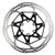 Disc Rotor SRAM SRAM CenterLine X 2pc IS Disc Rotor Ti Bolts 140mm Dark Slate Gray