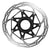 Disc Rotor SRAM SRAM CenterLine X Disc Brake Rotor - 160mm Center Lock Silver/Black Dark Slate Gray