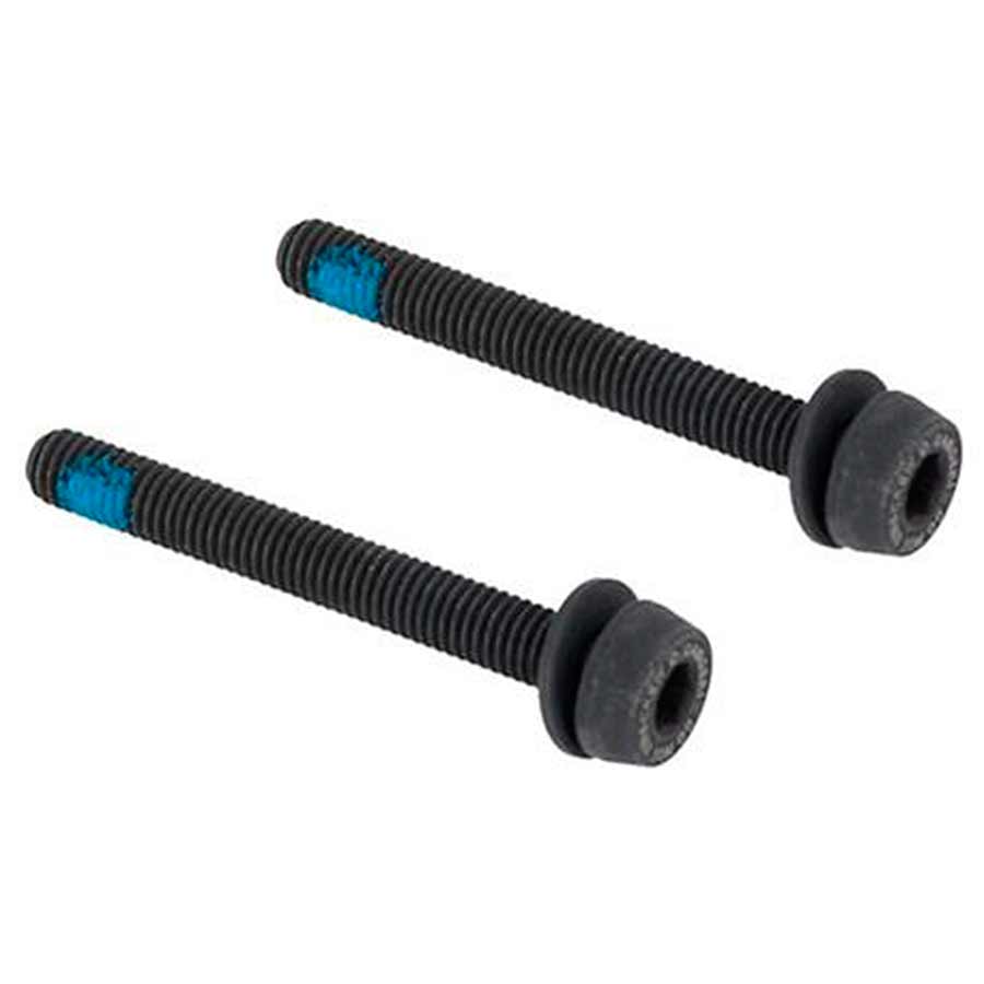 Disc Brake Parts Campagnolo Campagnolo H11 Disc Caliper Mounting Screws 2x34mm 25-29mm Rear Mount Thickness Dark Slate Gray