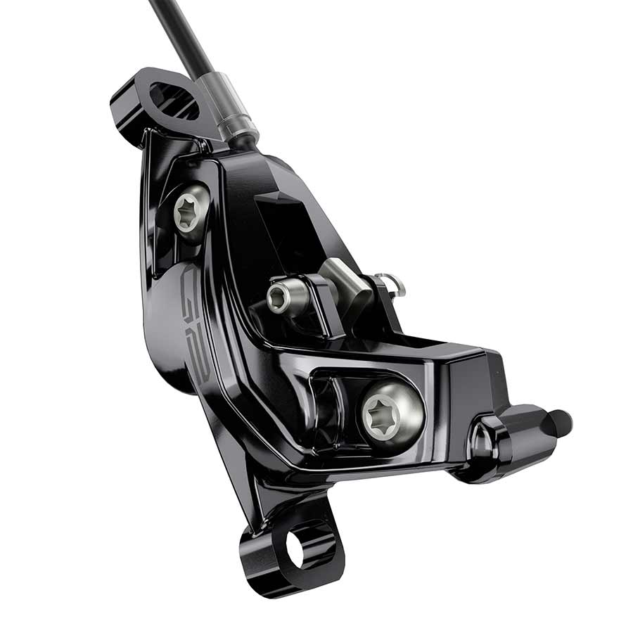 Disc Brake Calipers SRAM SRAM G2 Ultimate Disc Brake Caliper Assembly - Post Mount Gloss Black A2 Black
